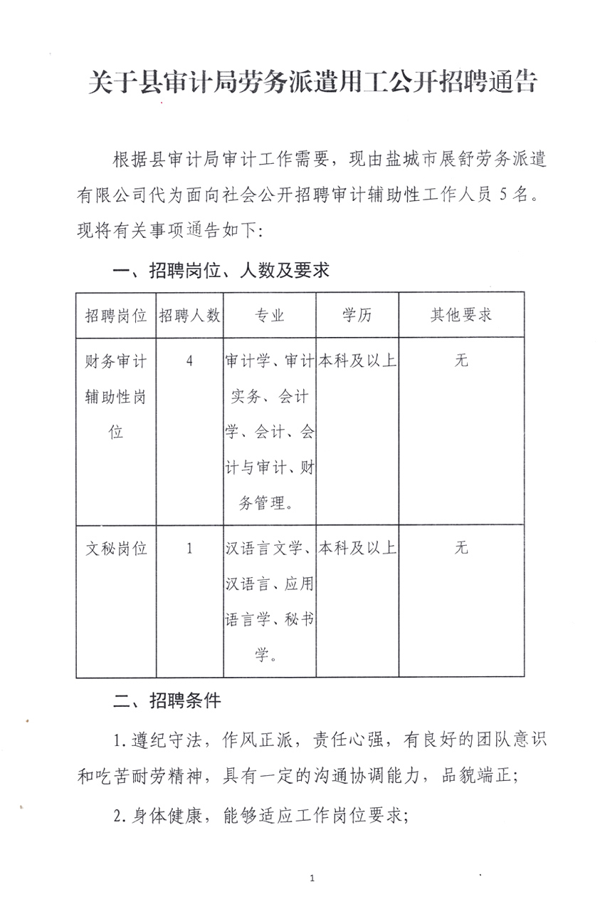 鸠江区审计局招聘启事，最新职位空缺与要求概览