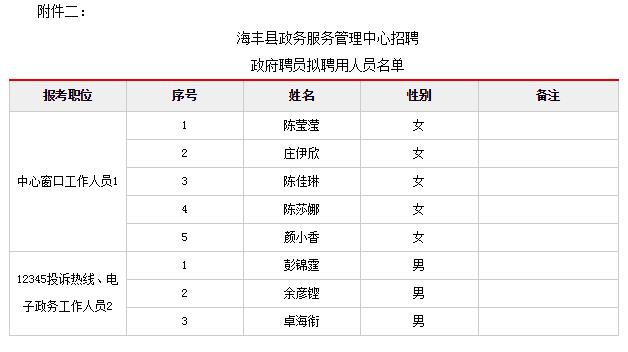 海丰县数据和政务服务局招聘公告详解